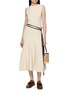Figure View - Click To Enlarge - PEPA POMBO - Caela Sleeveless Midi Dress