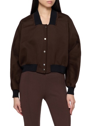 Main View - Click To Enlarge - PEPA POMBO - Alai Cropped Jacket