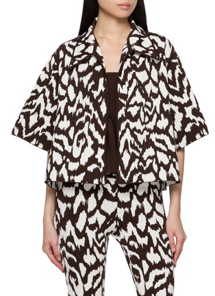 Main View - Click To Enlarge - PEPA POMBO - Olie Knit Jacket