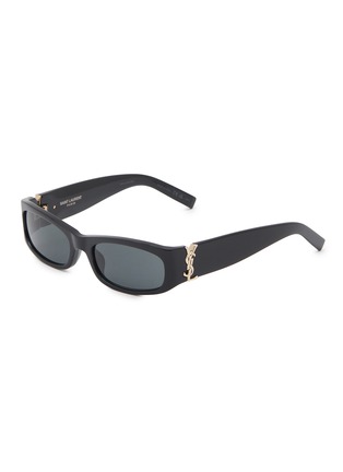Main View - Click To Enlarge - SAINT LAURENT - SL M152 Recycled Acetete Rectangle Sunglasses