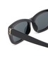 Detail View - Click To Enlarge - SAINT LAURENT - Monogram Hinge M Recycled Acetete Square Sunglasses