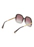 Figure View - Click To Enlarge - CHLOÉ - Leia Recycled Acetatae Metal Round Sunglasses