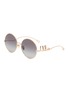 CHLOÉ Chloé Iconic Metal Round Sunglasses