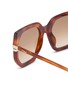 Detail View - Click To Enlarge - CHLOÉ - West Recycled Acetatae Butterfly Sunglasses