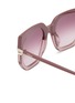 Detail View - Click To Enlarge - CHLOÉ - West Recycled Acetatae Butterfly Sunglasses