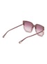 Figure View - Click To Enlarge - CHLOÉ - West Recycled Acetatae Butterfly Sunglasses