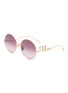 CHLOÉ Chloé Iconic Metal Round Sunglasses