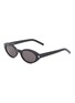 SAINT LAURENT Acetete Oval Sunglasses