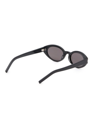 Figure View - Click To Enlarge - SAINT LAURENT - Acetete Oval Sunglasses