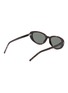 Figure View - Click To Enlarge - SAINT LAURENT - Monogram Hinge XS Recycled Acetete Cat Eye Sunglasses