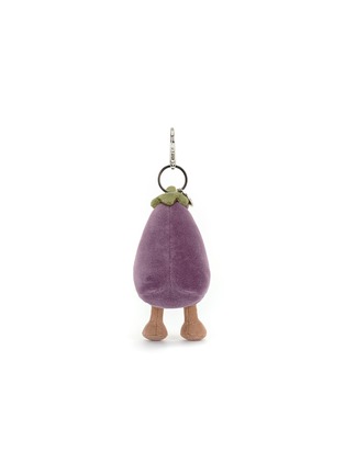 Detail View - Click To Enlarge - JELLYCAT - Amuseables Aubergine Bag Charm