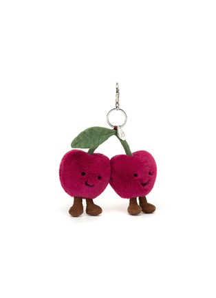Detail View - Click To Enlarge - JELLYCAT - Amuseables Cherries Bag Charm