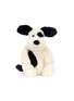 JELLYCAT Original Bashful Black & Cream Puppy