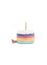 Detail View - Click To Enlarge - JELLYCAT - Amuseables Rainbow Birthday Cake