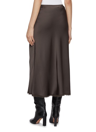 Back View - Click To Enlarge - EDITION - Lace Trim Slip Skirt