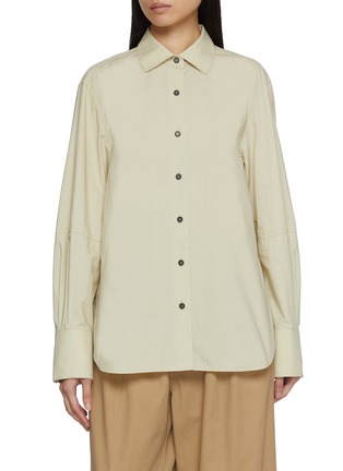 Main View - Click To Enlarge - EDITION - Spread Collar Cotton Shirt