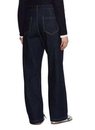 Back View - Click To Enlarge - EDITION - Front Patch Pocket Dark Wash Jeans