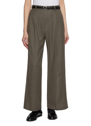 Main View - Click To Enlarge - EDITION - Relaxed Tailored Wool Silk Pants