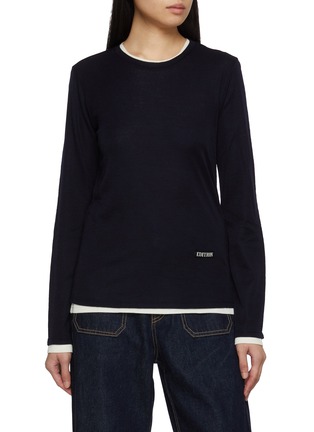 Main View - Click To Enlarge - EDITION - Double Layer Long Sleeve T-Shirt