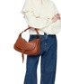 Figure View - Click To Enlarge - CHLOÉ - Small Marcie Leather Shoulder Bag