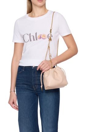 Figure View - Click To Enlarge - CHLOÉ - Mini Chloé Icons Leather Shoulder bag