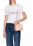 Figure View - Click To Enlarge - CHLOÉ - Mini Chloé Icons Leather Shoulder bag