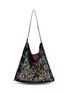 DRIES VAN NOTEN Extra Large Scarf Silk Shoulder Bag