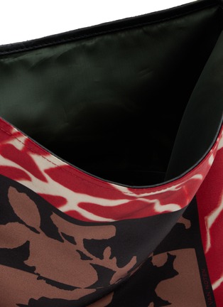 Detail View - Click To Enlarge - DRIES VAN NOTEN - Medium Scarf Silk Shoulder Bag