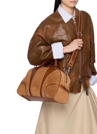 DRIES VAN NOTEN | Medium Suede Duffle Bag | Women | Lane Crawford