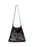 DRIES VAN NOTEN Large Scarf Silk Shoulder Bag