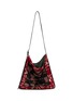 DRIES VAN NOTEN Large Scarf Silk Shoulder Bag
