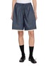 EPINGLER Lace Hem Drawstring Waistband Shorts