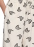  - EPINGLER - Butterfly Print Drawstring Waistband Cotton Jogger Pants