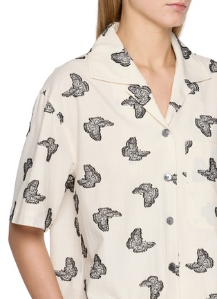  - EPINGLER - Butterfly Print Cotton Shirt