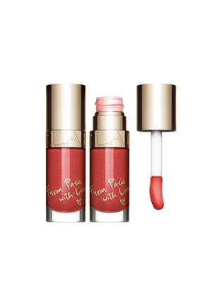 Main View - Click To Enlarge - CLARINS - Parisian Skies Limited Edition Lip Comfort Oil — #29 Sunlight Scarlet