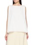 SANDBEIGE Nova Sleeveless Gathered Neck Blouse