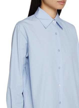  - MO&CO. - Ribbon Collar Shirt