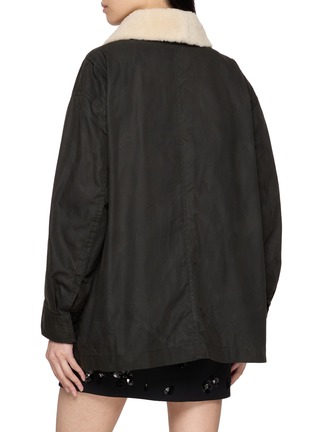 Back View - Click To Enlarge - MO&CO. - Searling Collar Jacket