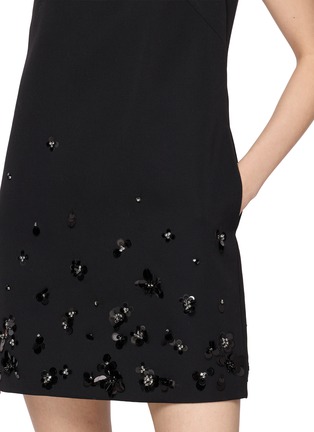  - MO&CO. - Embroidered Floral A-line Mini Dress