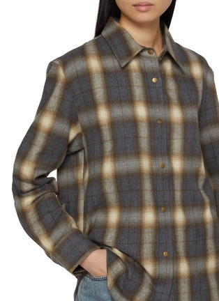  - MO&CO. - Long Sleeve Chequered Shirt
