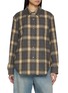MO&CO. Long Sleeve Chequered Shirt