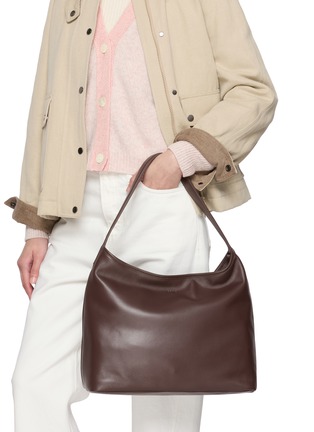 Figure View - Click To Enlarge - EQUIL - Leather Hobo Bag