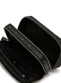 Detail View - Click To Enlarge - ANYA HINDMARCH - Large Studs Padded Satin Make Up Case