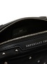 Detail View - Click To Enlarge - ANYA HINDMARCH - Important Things Studs Padded Satin Pouch