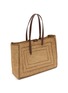 Detail View - Click To Enlarge - ANYA HINDMARCH - E/W Bow Raffia Tote