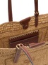 Detail View - Click To Enlarge - ANYA HINDMARCH - E/W Bow Raffia Tote