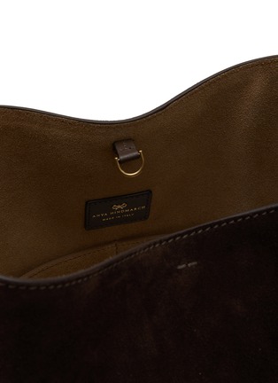 Detail View - Click To Enlarge - ANYA HINDMARCH - Ringo Suede Shoulder Bag