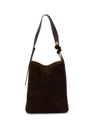 Main View - Click To Enlarge - ANYA HINDMARCH - Ringo Suede Shoulder Bag