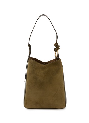 Main View - Click To Enlarge - ANYA HINDMARCH - Ringo Suede Shoulder Bag