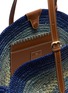 Detail View - Click To Enlarge - ANYA HINDMARCH - Round Bow Raffia Tote Bag